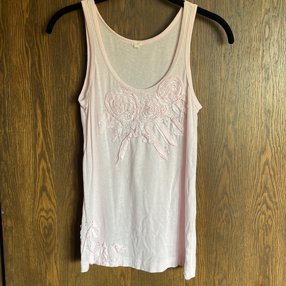 J. Crew Soft Pink Tee XS